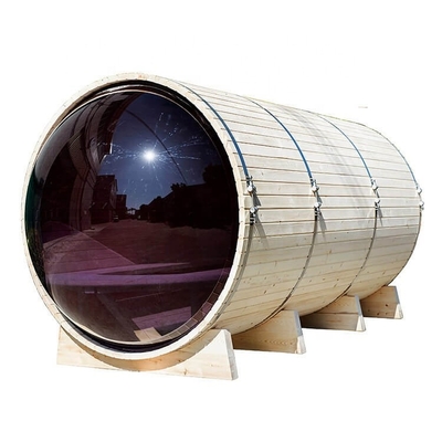 De rode Droge Stoom van Cedar Barrel Sauna Outdoor Sauna om Openluchtsauna