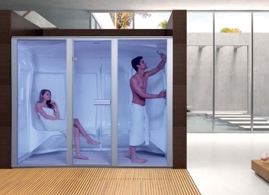 Acryl Modern het Stoombadzaal van de Stijlsauna Computerconfiguratiescherm