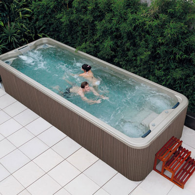 Freestanding Prefab SPA van de de Draaikolkmassage van de Pool Hete Ton Openlucht Bovengenoemde de Grondpool