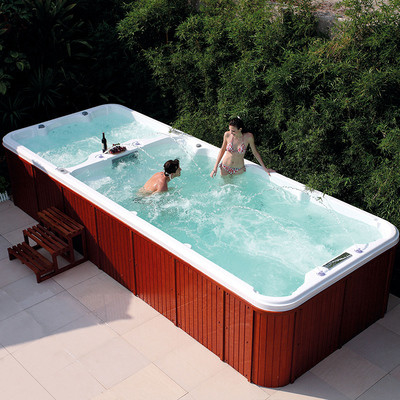 Freestanding Prefab SPA van de de Draaikolkmassage van de Pool Hete Ton Openlucht Bovengenoemde de Grondpool