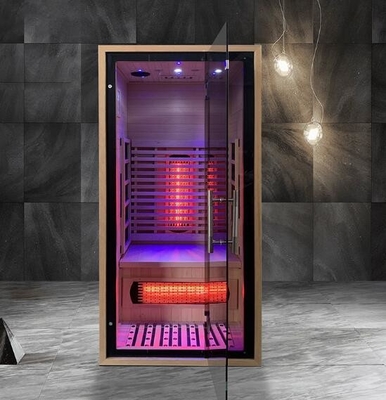 Vormzaal Verre Infrared Sauna Spa Fins Mini Sauna For Half Body 100KG