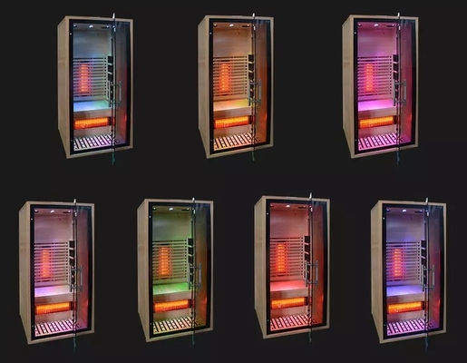 Vormzaal Verre Infrared Sauna Spa Fins Mini Sauna For Half Body 100KG