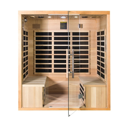 2021 de Openlucht veel Infra Zaal 220V 9kw van de 4 Persoons Traditionele Sauna