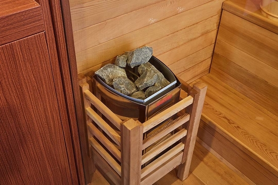 De Europese van het de Tonpaviljoen van de Kuuroord Houten Tuin Hete de Zaal van de de Draaikolksauna Luxe van Gazebo
