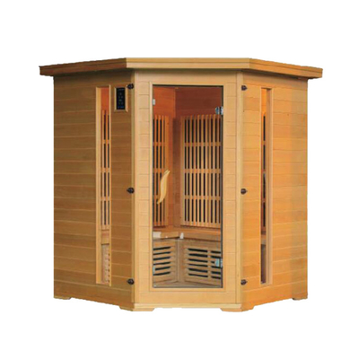Van de de Combinatie Infrarode en Traditionele Sauna Geleide Ster van de luxerots van de de Lichtenhoek Zoute de Stoomzaal