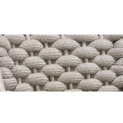 De openlucht van de Zonkabel Geweven Chaise Lounge Chair Khaki For van de Meubilairpool Pool van het de Tuinterras