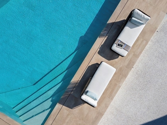 Stoel van de de Tuinlanterfanter van Chaise Lounge Daybed Contract Quality Baech van de terrasvrije tijd de Openlucht