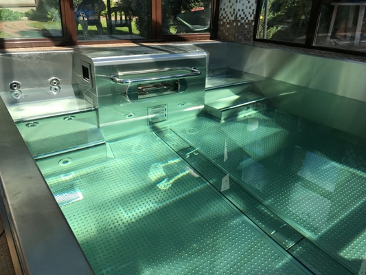 De mooie Hydromassage-pool van het Kader modulaire inground van het Tuinmetaal zwemt de Pool van de Kuuroordluxe 12x24 Inground