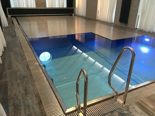 De mooie Hydromassage-pool van het Kader modulaire inground van het Tuinmetaal zwemt de Pool van de Kuuroordluxe 12x24 Inground