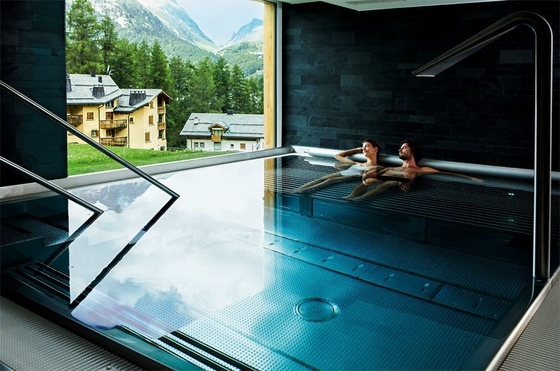 Indoor Spa 316 van het Kaderinground van het Rechthoekstaal de Poolsluxe voor Villa