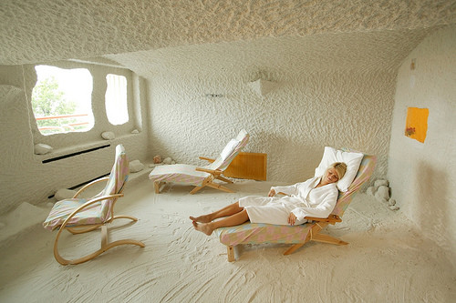 TUV Rich Himalayan Sauna Salt Room Therapie met de Functie van de Halotherapie