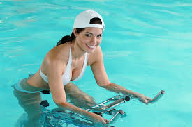 Bropool 316 de Fiets van Roestvrij staalaqua bike hydrotherapy underwater pool