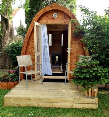 Rood Infrarood de Saunahuis van Cedar Wooden Gazebo Sauna Outdoor