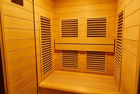 De Zaal van hotelvill golden wave infrared sauna Tuin Infrarode Sauna
