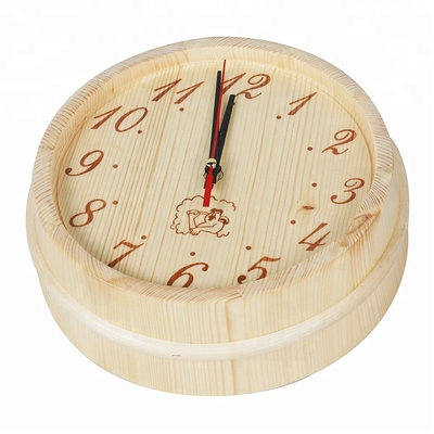 Decoratieve Houten Saunazaal de Saunaklok van de Toebehoren Nette Muur