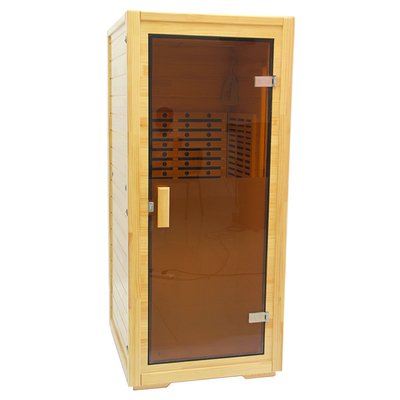 De Zaal 240V 1.5kw van de dollekervel Verre Infrarode Sauna Openlucht Halve Lichaamssauna