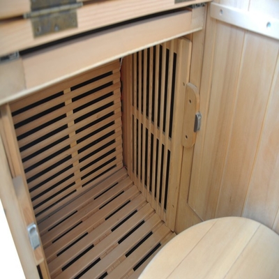 Dubbel Draagbaar Infrarood de Sauna Half Lichaam 0.9kw van de Muurdollekervel