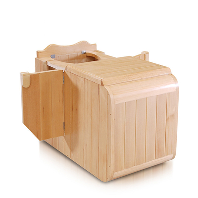 Zaal van de de Sauna0.9kw 220V Draagbare Sauna van het dollekervel de Infrarode Halve Lichaam
