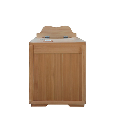 Ver Infrarood Half SaunaStoombad Tradional Één Persoon Houten 110w