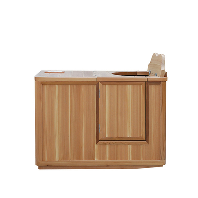 Ver Infrarood Half SaunaStoombad Tradional Één Persoon Houten 110w