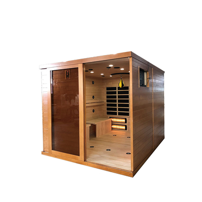 Hete de Zaal van de Yoga Infrarode Sauna Droge Openlucht de Saunazaal van de Stoomdollekervel