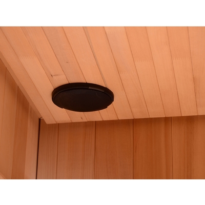 Binnen veel Infrarode Saunazaal 2-4 Persoons Canadese Dollekervel Houten 9KW