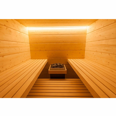 Van de de Dollekervel Droge Sauna van Canada de Zaal 220V Traditionele Noordse Nette Houten