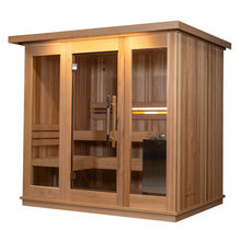 4-6 Binnen Noordse Nette Droog van persoons Traditionele Sauna's 9kw met Harvia-Verwarmer