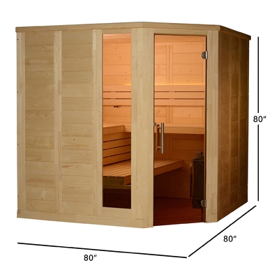 3 de Zaal van de mensen Binnen veel Infrarode Sauna Dollekervelbouw