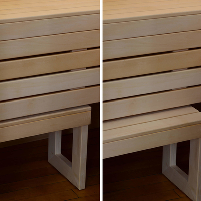 2 Stevige Noordse Nette Stoom 6kw van de persoons de Houten Binnensauna