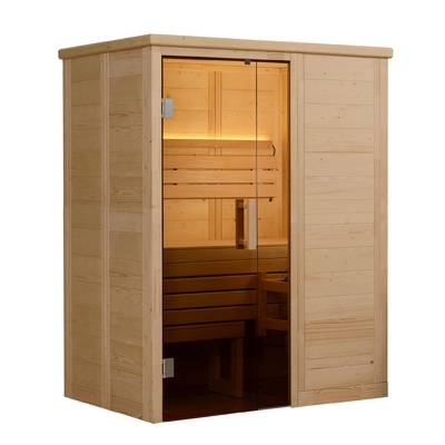 2 Stevige Noordse Nette Stoom 6kw van de persoons de Houten Binnensauna