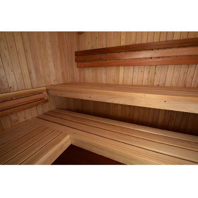 220V droog Binnen Houten Rode Ceder ETL van de Stoom de Traditionele Sauna