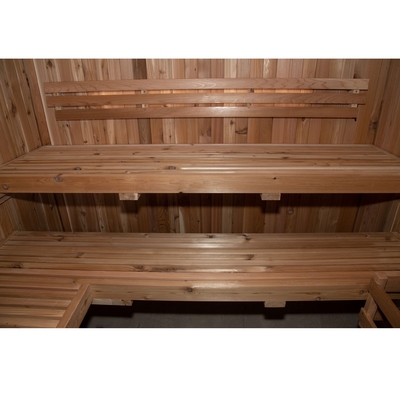 220V droog Binnen Houten Rode Ceder ETL van de Stoom de Traditionele Sauna