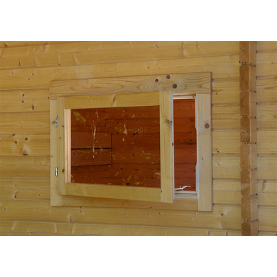 De openlucht Noordse Nette Houten Traditionele Cabine van de 6 Persoons Verre Infrarode Sauna