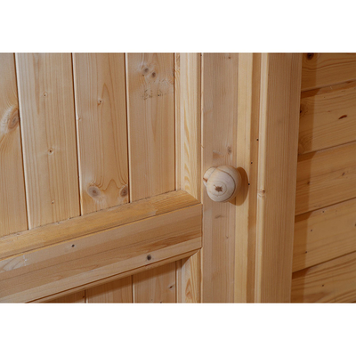 De openlucht Noordse Nette Houten Traditionele Cabine van de 6 Persoons Verre Infrarode Sauna