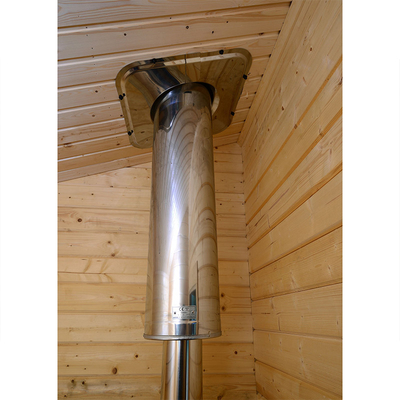 De openlucht Noordse Nette Houten Traditionele Cabine van de 6 Persoons Verre Infrarode Sauna