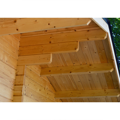 De openlucht Noordse Nette Houten Traditionele Cabine van de 6 Persoons Verre Infrarode Sauna