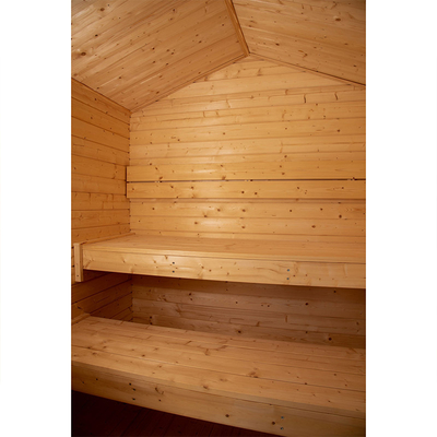 Traditionele Noordse Nette Houten 4-6 de Saunacabine van de Persoonsstoom Openlucht