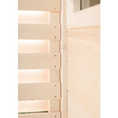De noordse Nette Houten Cabine van de 6 Persoons Verre Infrarode Sauna Openlucht